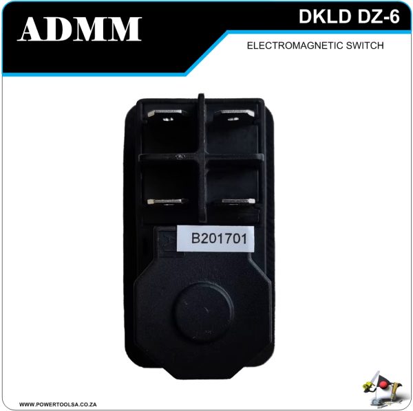 ADMM STOP/START SWITCH WITH NO-VOLT COIL 220V 15AMP - 4     PIN