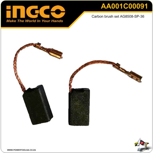 AG8508 INGCO CARBON BRUSH SET – AA001C00091