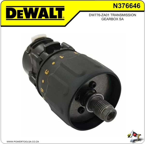 N376646 DE WALT TRANSMISSION / GEARBOX DW776-ZA01